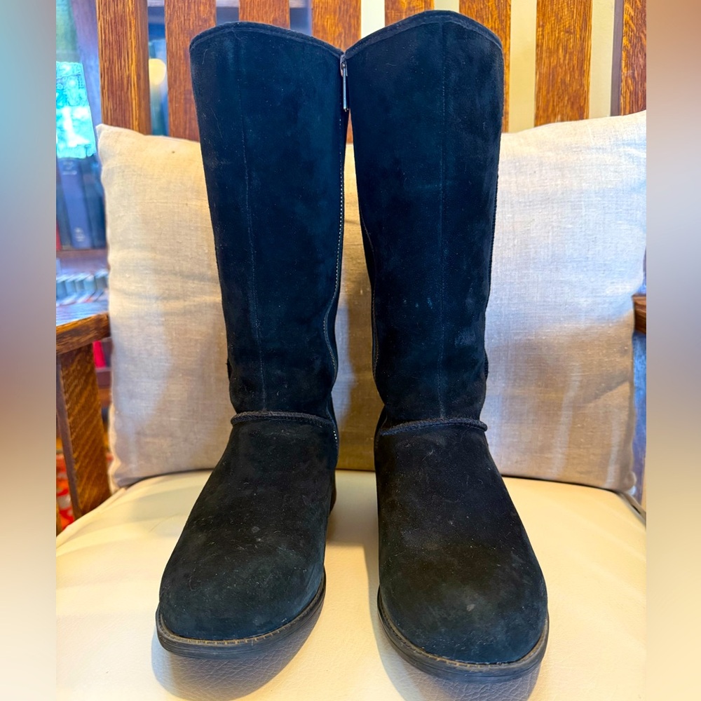 Ugg Black Linford Boot 7 - Picture 3 of 14
